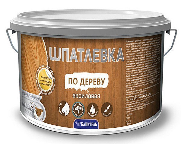 Что такое шпатлевка для дерева? Для чего она используется?