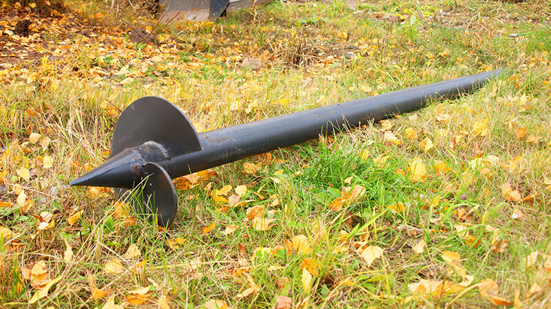 Классическая винтовая свая