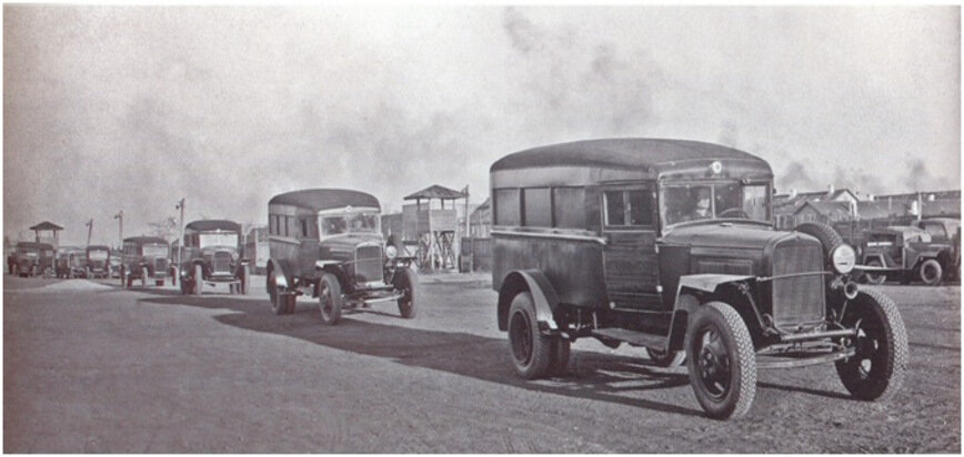 Колонна ГАЗ-55