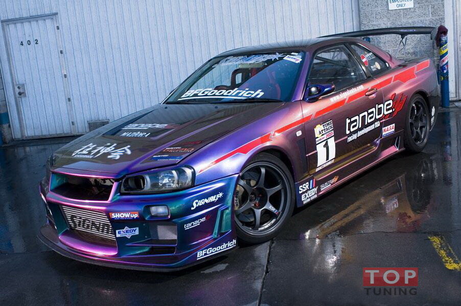 Nissan Skyline GTR r34 Tuning