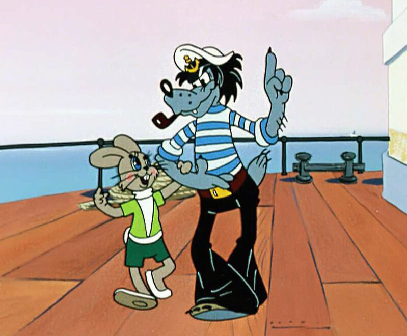 Кадр из мультика.