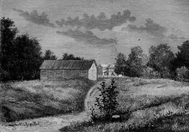 Предположительное место дуэли