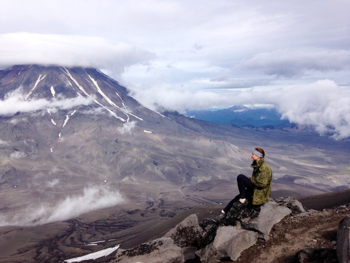 Восхождение на Авачинский вулкан Камчатка