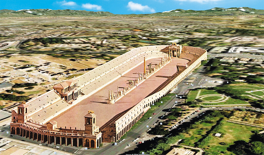 Ипподром - это комплекс сооружений для испытаний лошадей и соревнований по конному спорту.