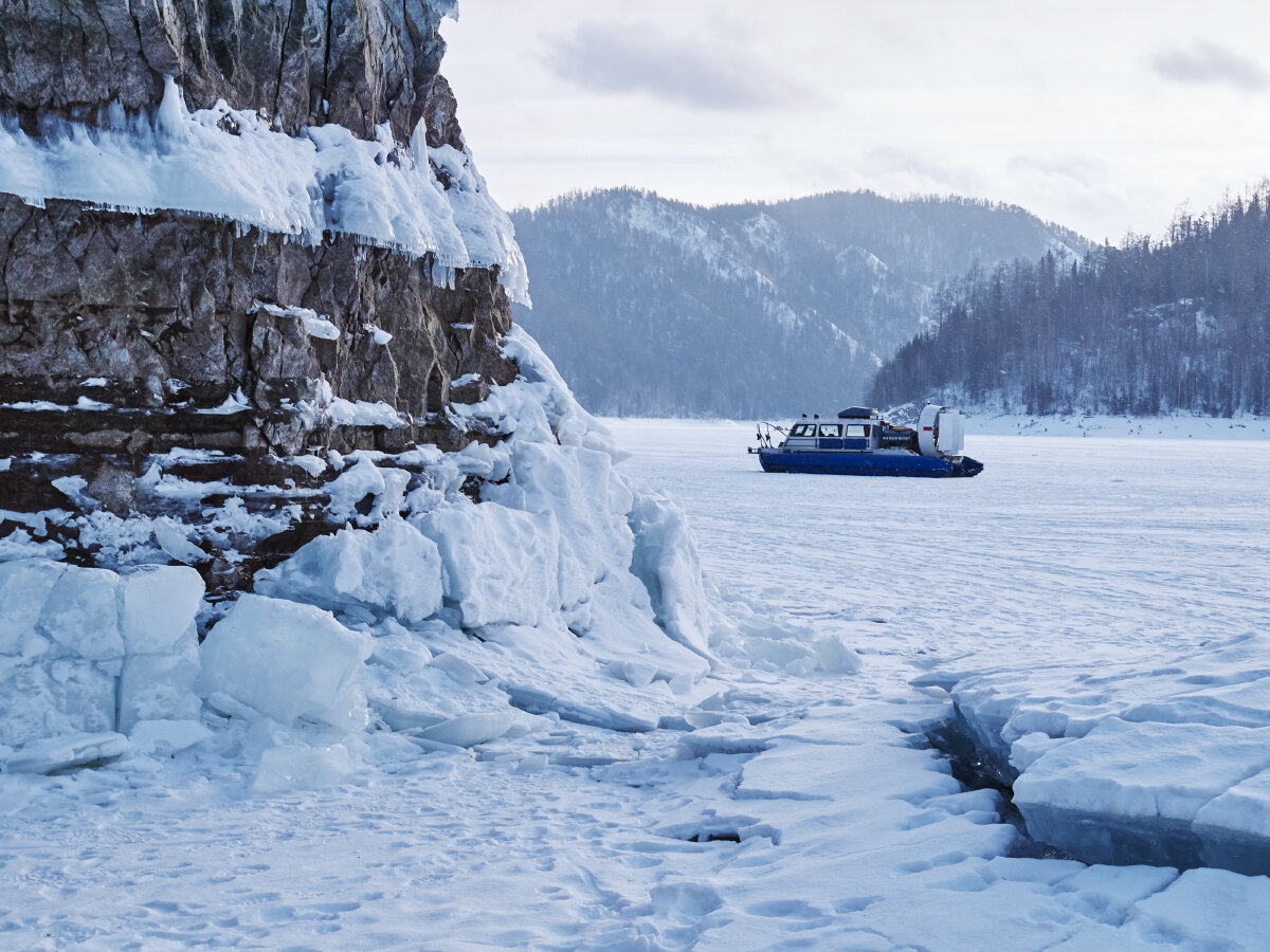 Экскурсии зимой на Красноярское море