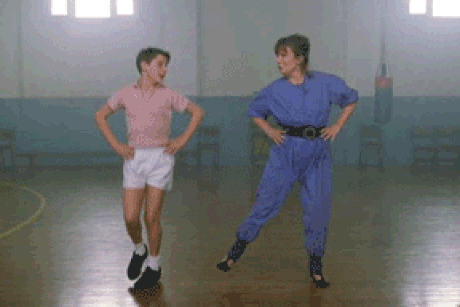 Кадр из фильма «Билли Эллиот» 