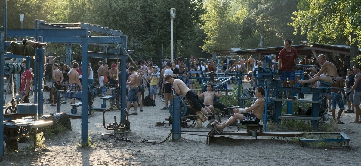 Тимирязевский парк спортивная площадка