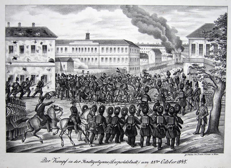 Австро-Венгерская революция 1848 года ( рисунок 1872г.)