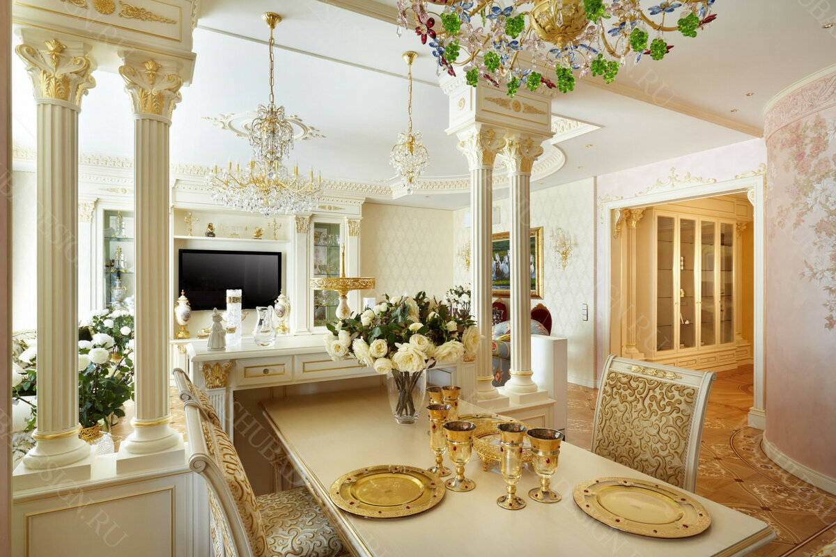 Пример богатого интерьера, фото из сети