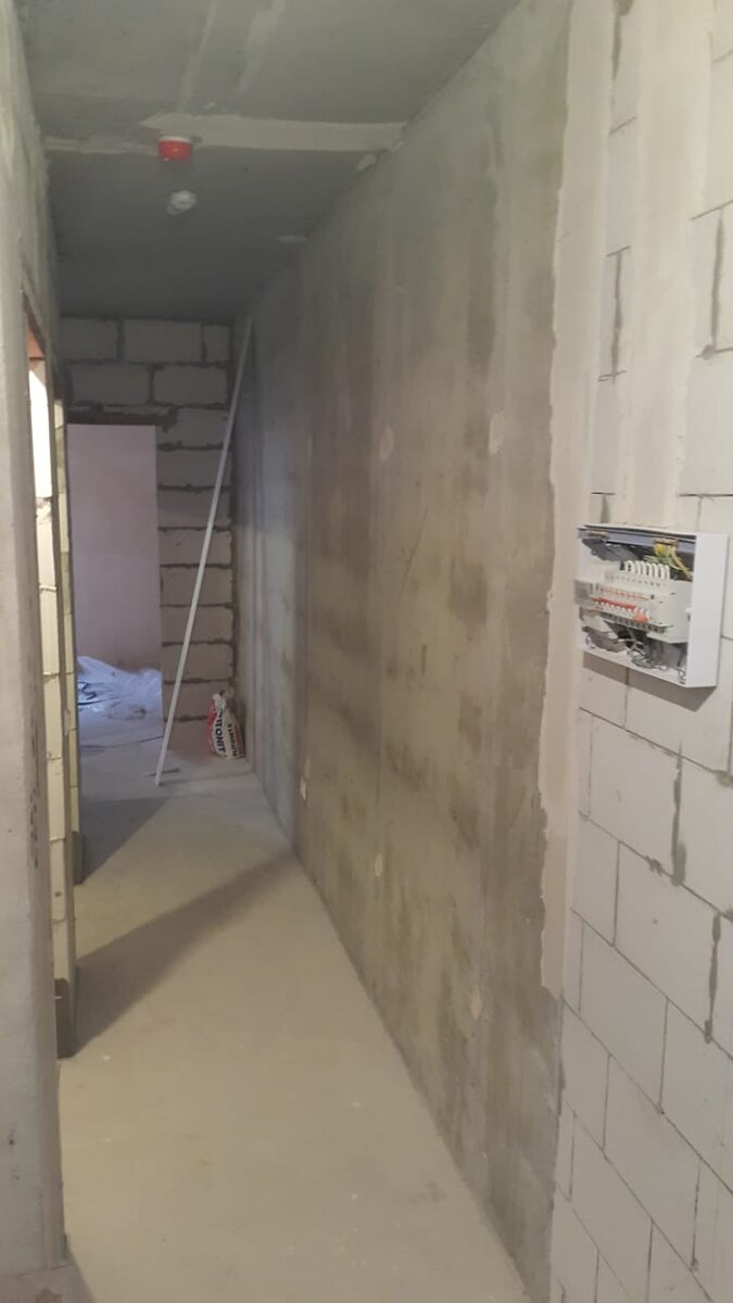 Типичная черновая отделка