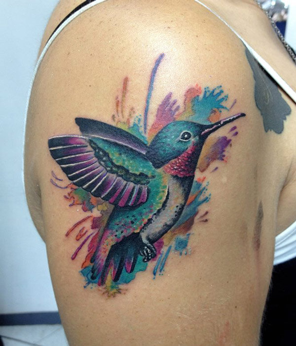 Татуировка "Колибри" - для эстетствующих натур!