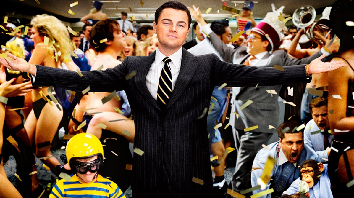 Обложка к\ф Волк с Уолл стрит