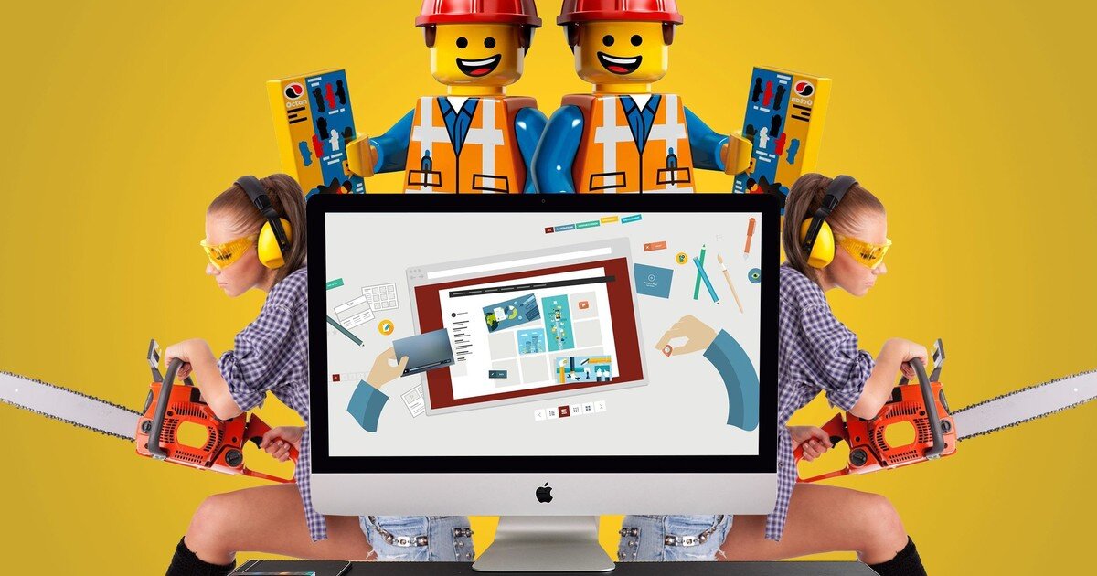 Сайт на конструкторе - это не серьезно!😁