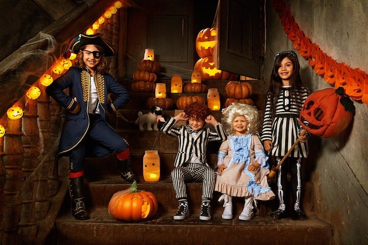 Костюмы на хэллоуин для детей