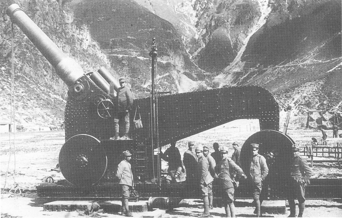 Орудие на позиции. Фото с сайта https://it.wikipedia.org/