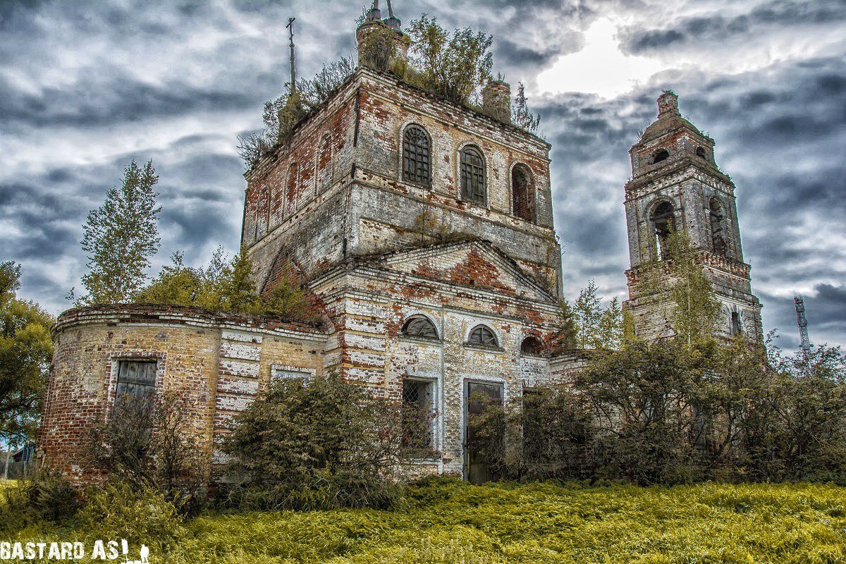 Черкасская Церковь заброшенная