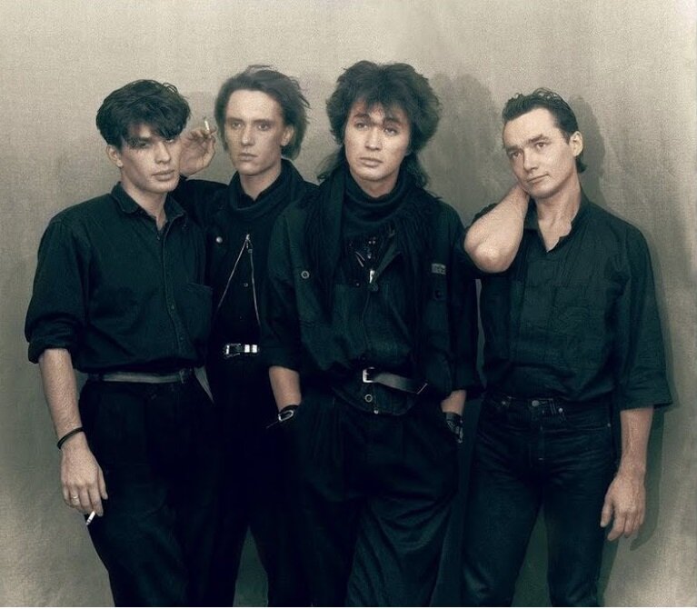 Виктор Цой и рок-группа Кино. Фото из открытых источников Интернета.