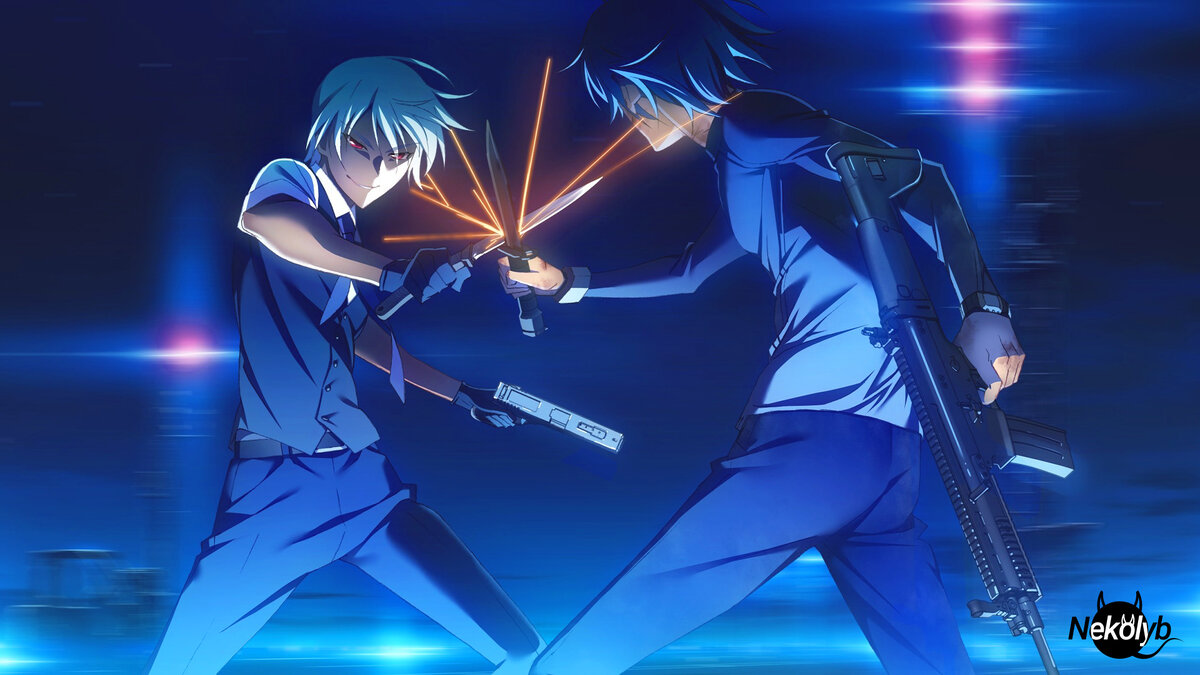 Аниме: Натюрморт в серых тонах