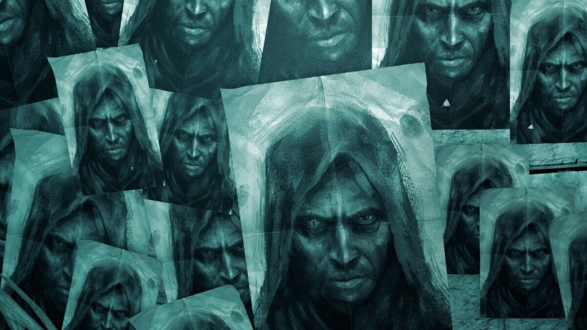 Портрет Гарретта. Скриншот из игры Thief.