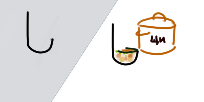 Всё-таки, небольшой подвох в сегодняшнем "уроке" есть. В японском языке нет каны СИ. На самом деле, каны ЩИ в японском тоже нет. Есть что-то среднее. Ну как наше гэканье, что-то среднее между ГЭ и ХЭ. Но для звукоподражания мы пишем ГЭ, так и тут лучше подписывать (в шпаргалочках, разумеется) ЩИ.
Ну и само собой ЩИ'' - ни разу вот не ЗИ получается, а ДЗИ. 