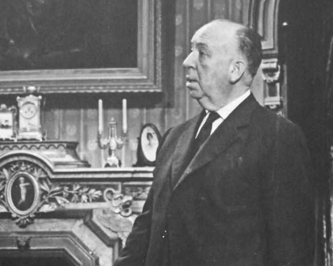 Альфред Хичкок в доме Бейтсов