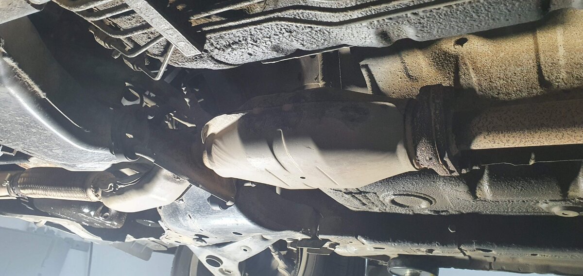 второй кислородный датчик на выхлопной системе