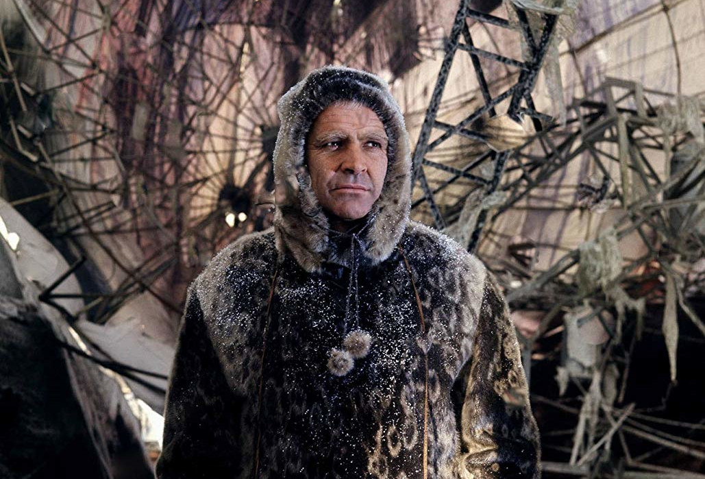 Шон Коннери в роли Р. Амундсена. "Красная палатка". 1969 г.