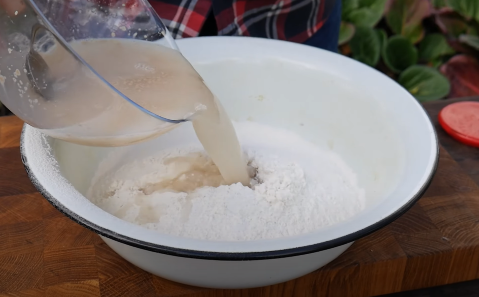 Хорошенько всё перемешиваем