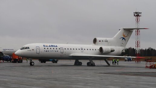 Як-42 а/к Ижавиа, Рейс Ижевск - Санкт-Петербург