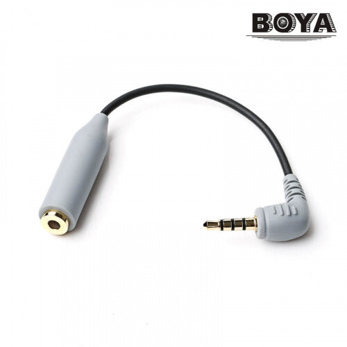 переходник с разъёма TRS на разъём TRRS ( например BOYA)