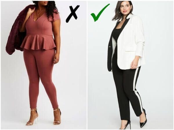 Брюки для женщин с полными ногами