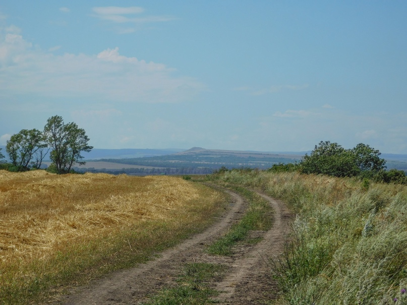 гора Бекет. вид из хутора Сухоозёрный. 2021 год