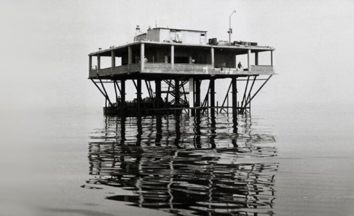 Остров Роз в Римини, 1968 год