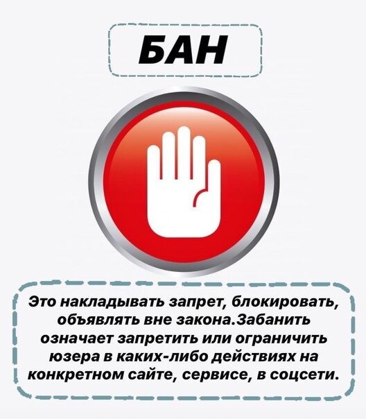 Вы забанены в чате причина постороннее изображение