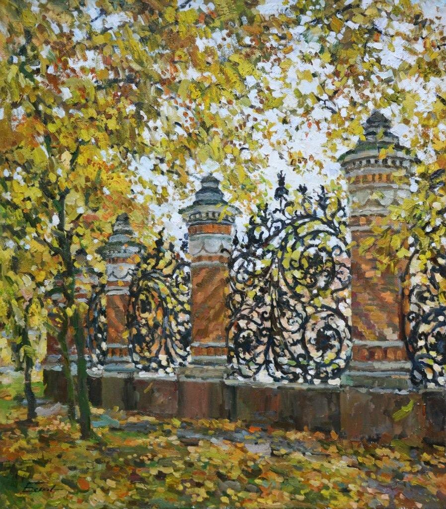 Павел Еськов. Октябрь в Михайловском саду