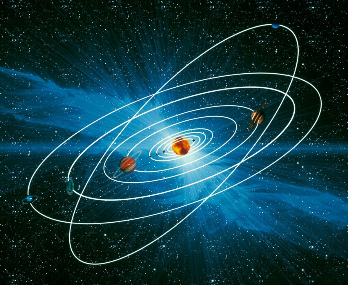 Движение в космическом пространстве. Траектория движения планет солнечной системы. Орбита движения планет. Траектория орбит планет солнечной системы. Эллиптические орбиты планет солнечной системы.