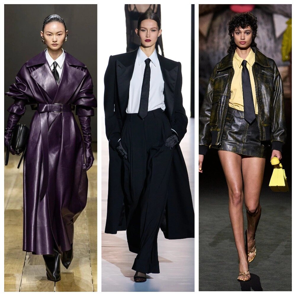 Галстук — горячий тренд сезона осень-зима 2023/24