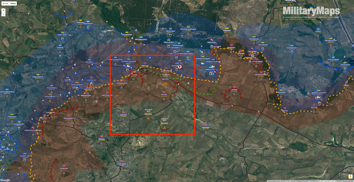 Militarymaps карта боевых