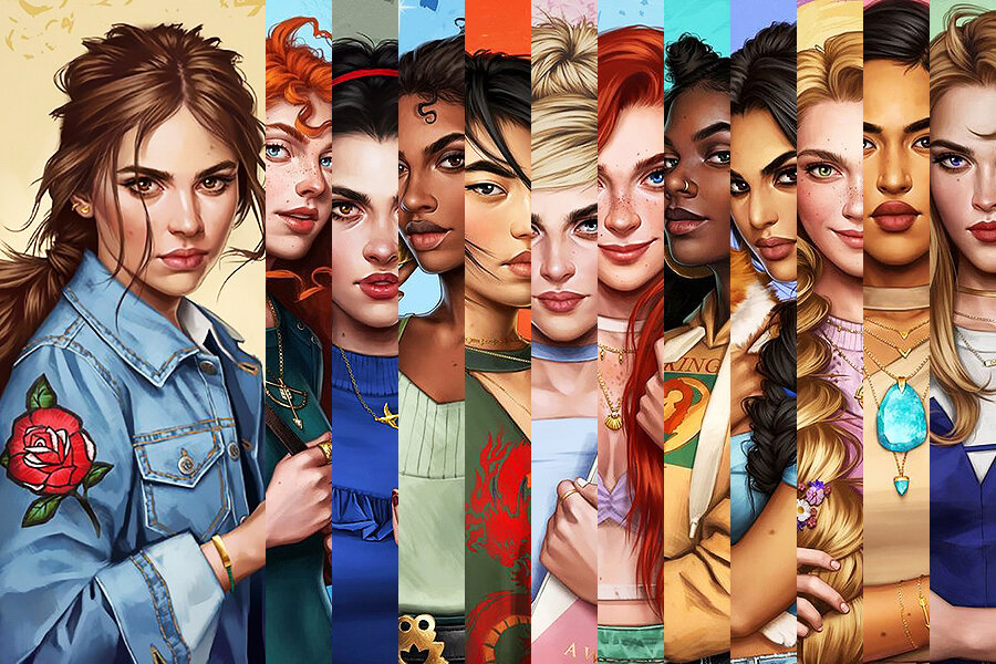 Современные Диснеевские принцессы