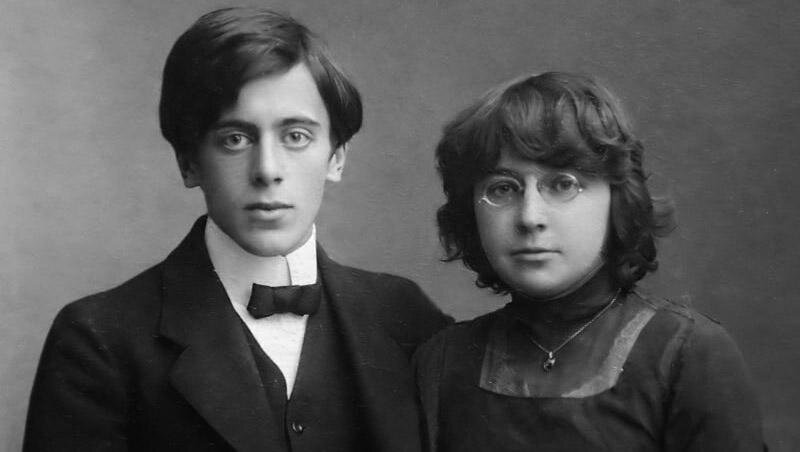 Сергей Эфрон и Марина Цветаева