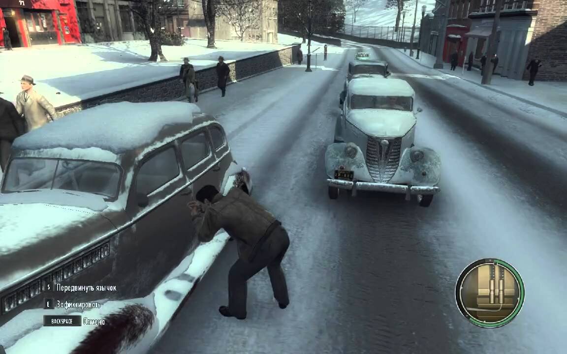 Let it snow mafia 2. Мафия 2 зима. Мафия 2 геймплей зима. Мафия 2 зимой. Новогодний Эмпайр Бэй.