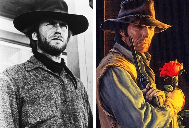 Клинт Иствуд и Роланд