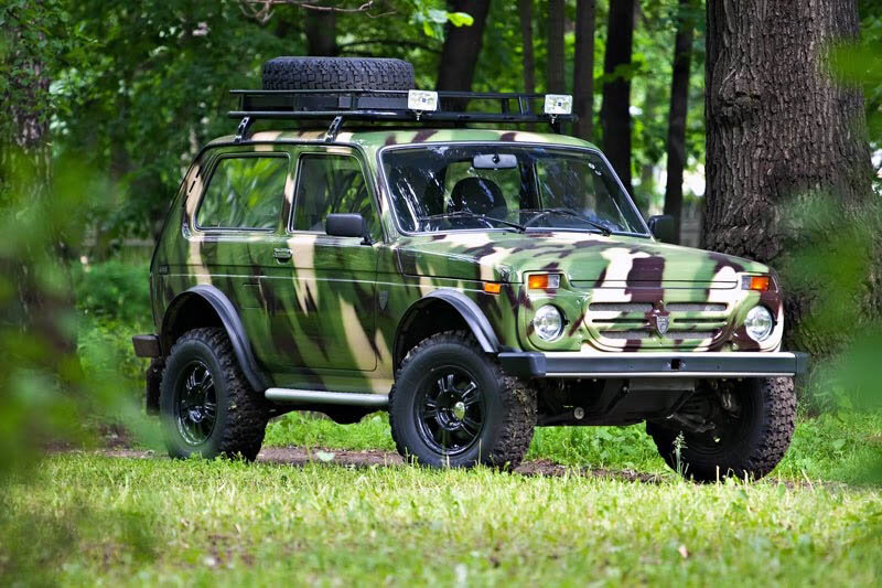 Lada 4x4 камуфляж джунгли