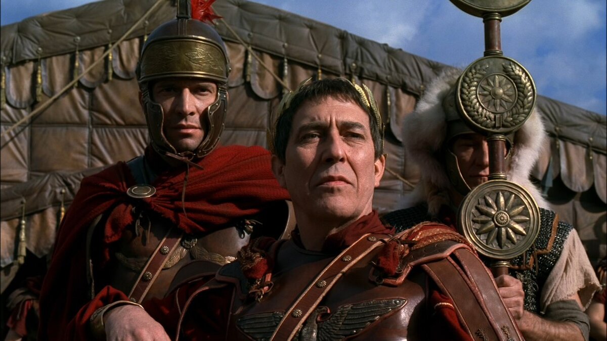 Гай Юлий Цезарь в сериале «Рим»