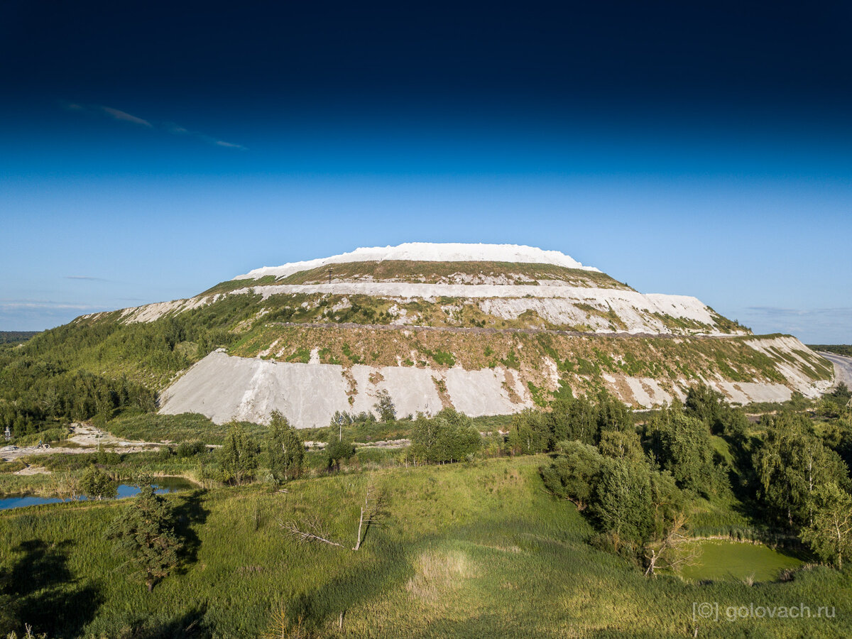 Фото белая гора летом