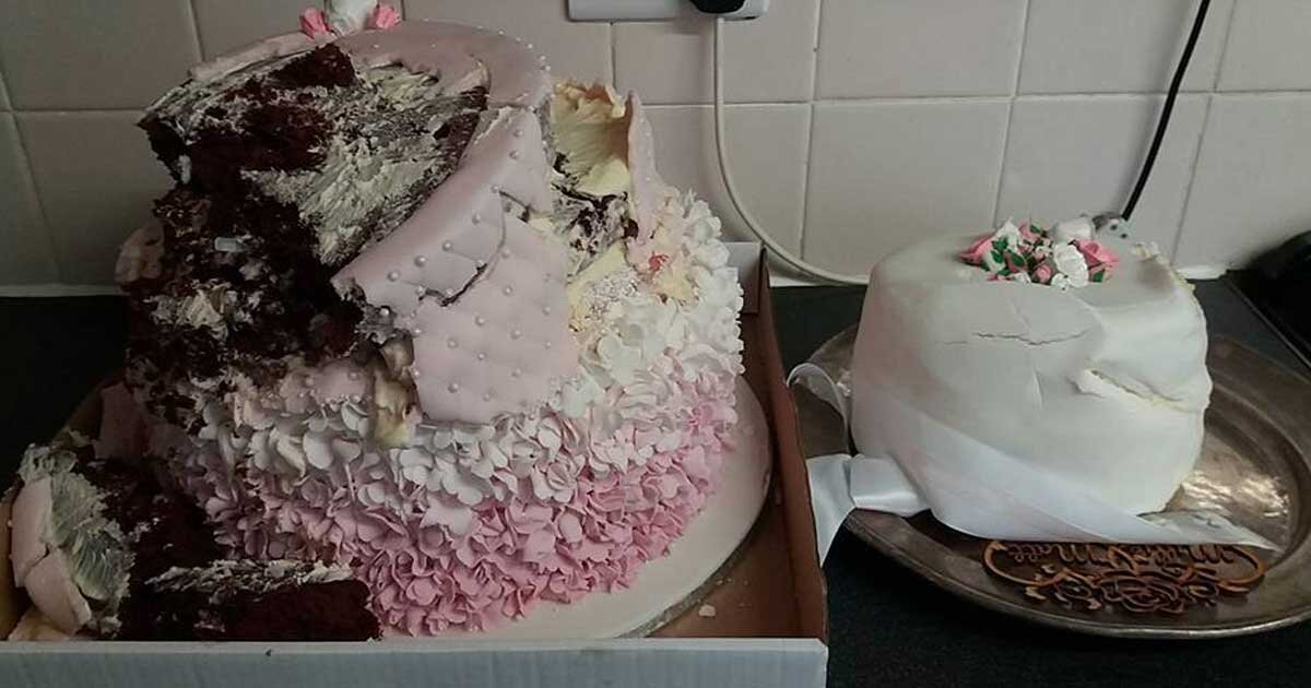 Торт после сборки