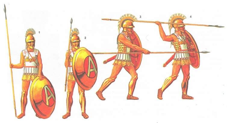 Реконструкция облика спартанского гоплита