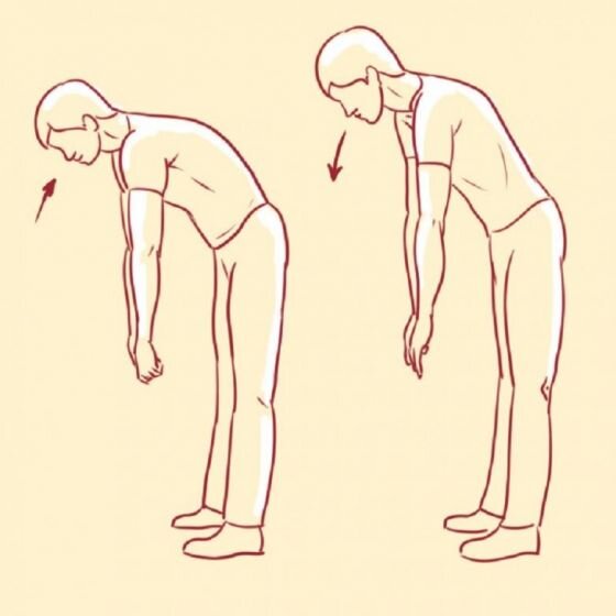 Пример выполнения упражнения "насос".