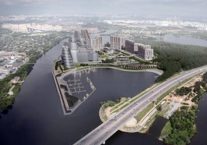 Визуализация проекта застройки Мякининской поймы. Источник: http://new-house.su.