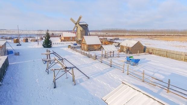 Татарский период жизни героини Чулпан Хаматовой воссоздали на базе музея под открытым небом «Татар Авылы» в Зеленодольском районе. Фото tatar-zabavi.ru
